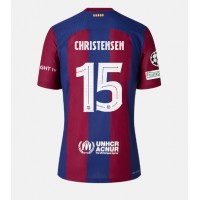 Barcelona Andreas Christensen #15 Hemmatröja 2023-24 Korta ärmar